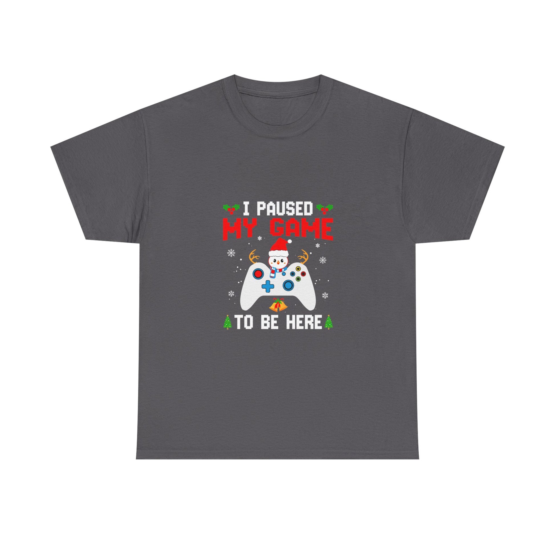 Gaming Holiday Tee - Unisex Cotton Shirt, Perfect for Sports Lovers, Christmas Gifts, Winter Parties, Game Days, Ice Game Enthusiasts