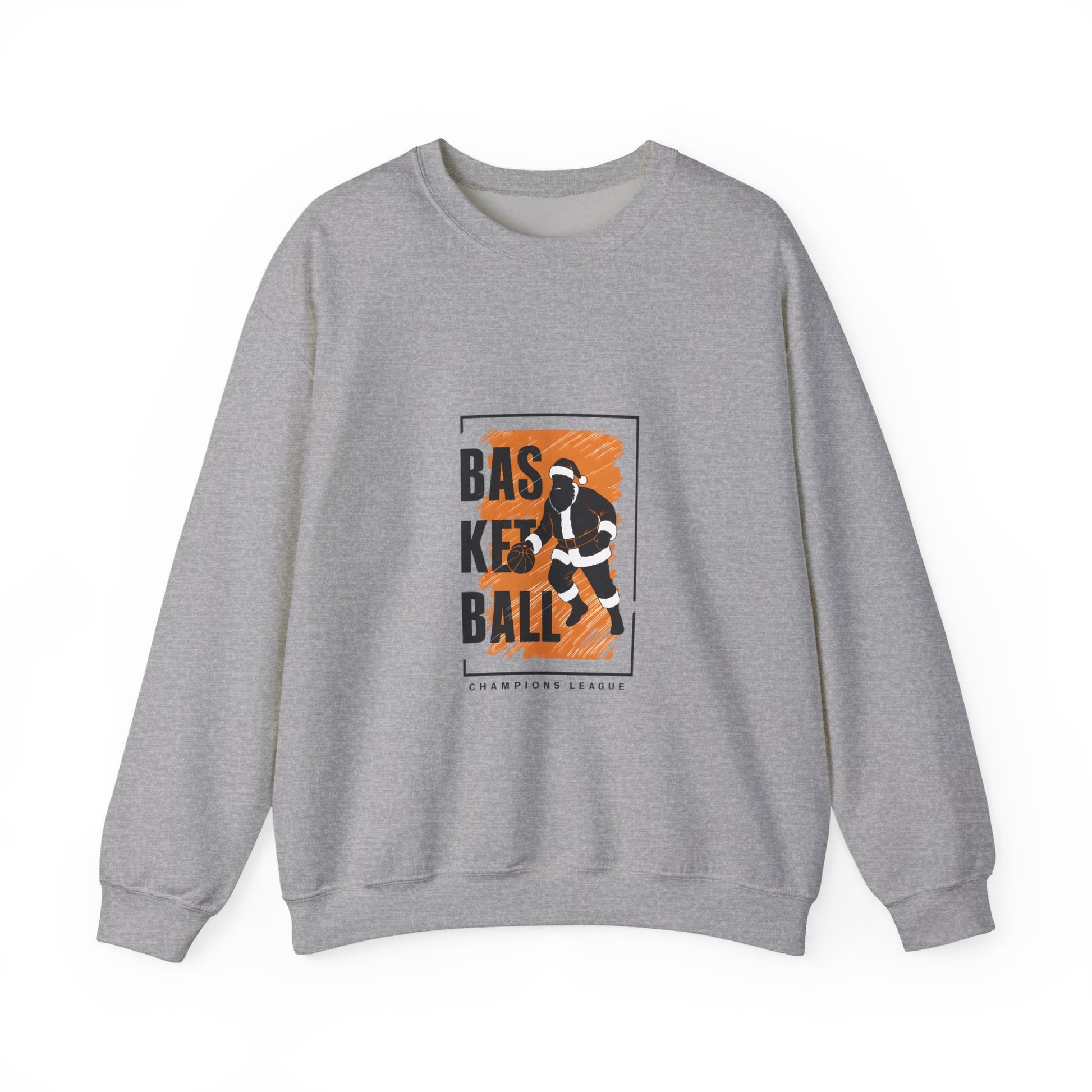 Modern Basketball Player Graphic Crewneck