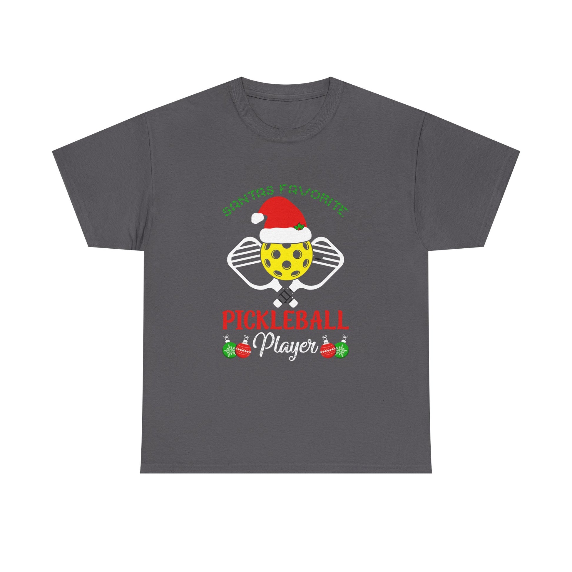 Pickleball Holiday Tee - Unisex Cotton Shirt, Perfect for Sports Lovers, Christmas Gifts, Winter Parties, Game Days, Ice Pickleball Enthusiasts