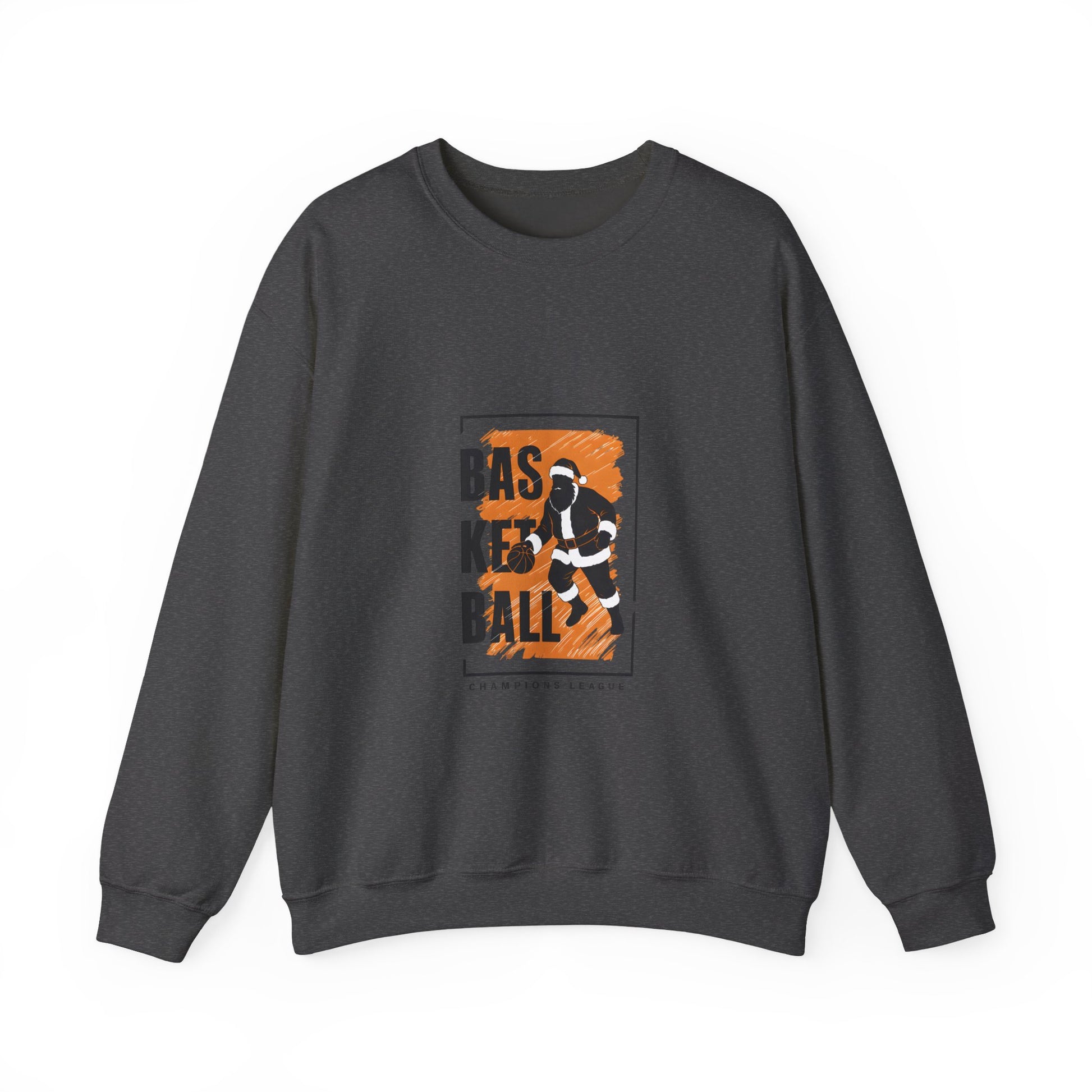Modern Basketball Player Graphic Crewneck
