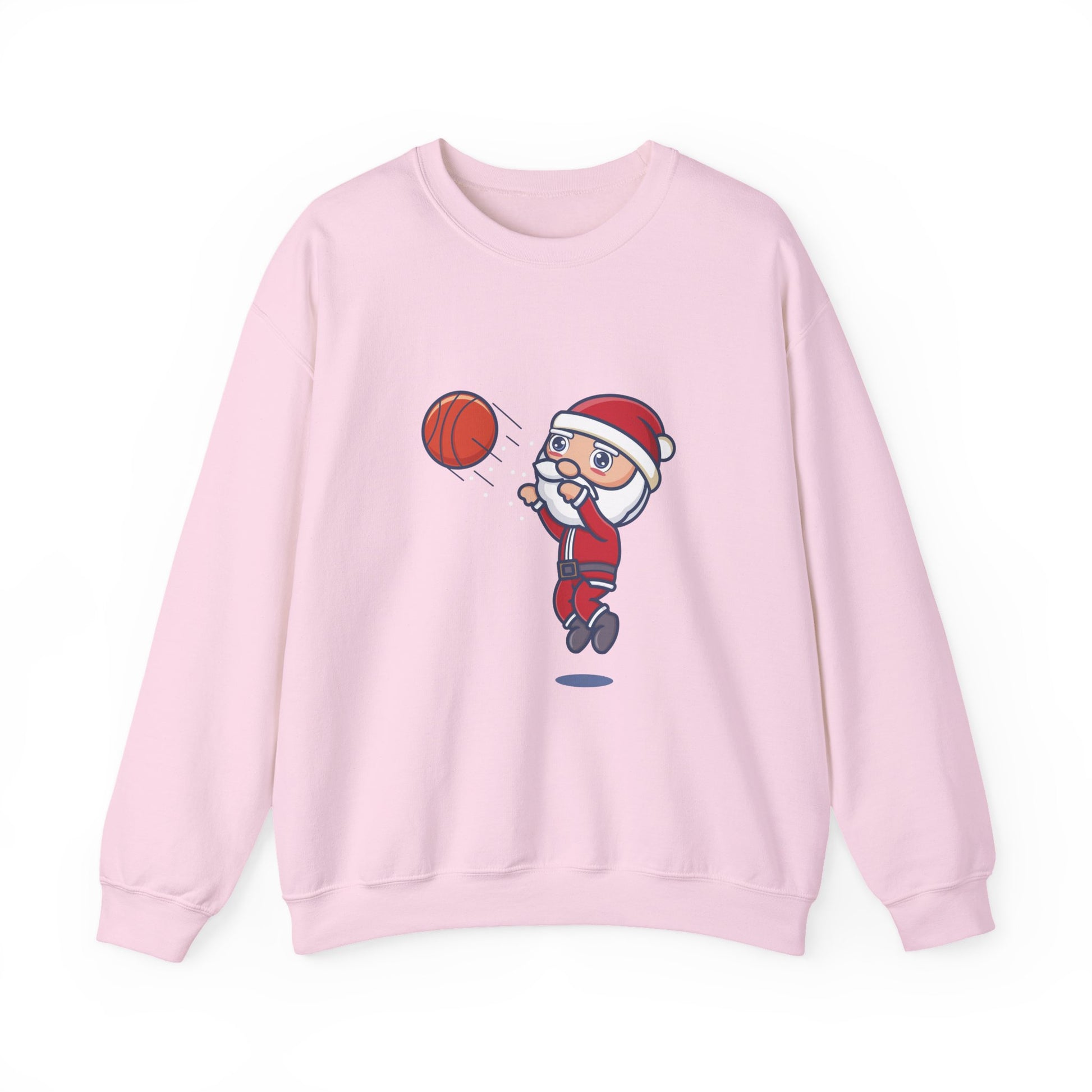 Santa Dunking Basketball Christmas Sweatshirt