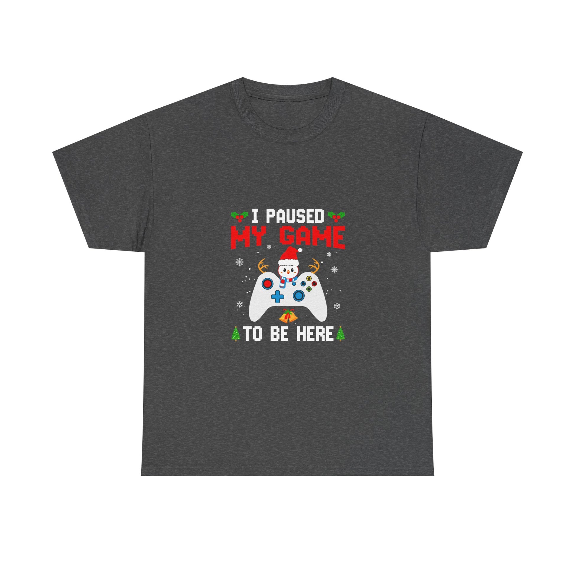 Gaming Holiday Tee - Unisex Cotton Shirt, Perfect for Sports Lovers, Christmas Gifts, Winter Parties, Game Days, Ice Game Enthusiasts