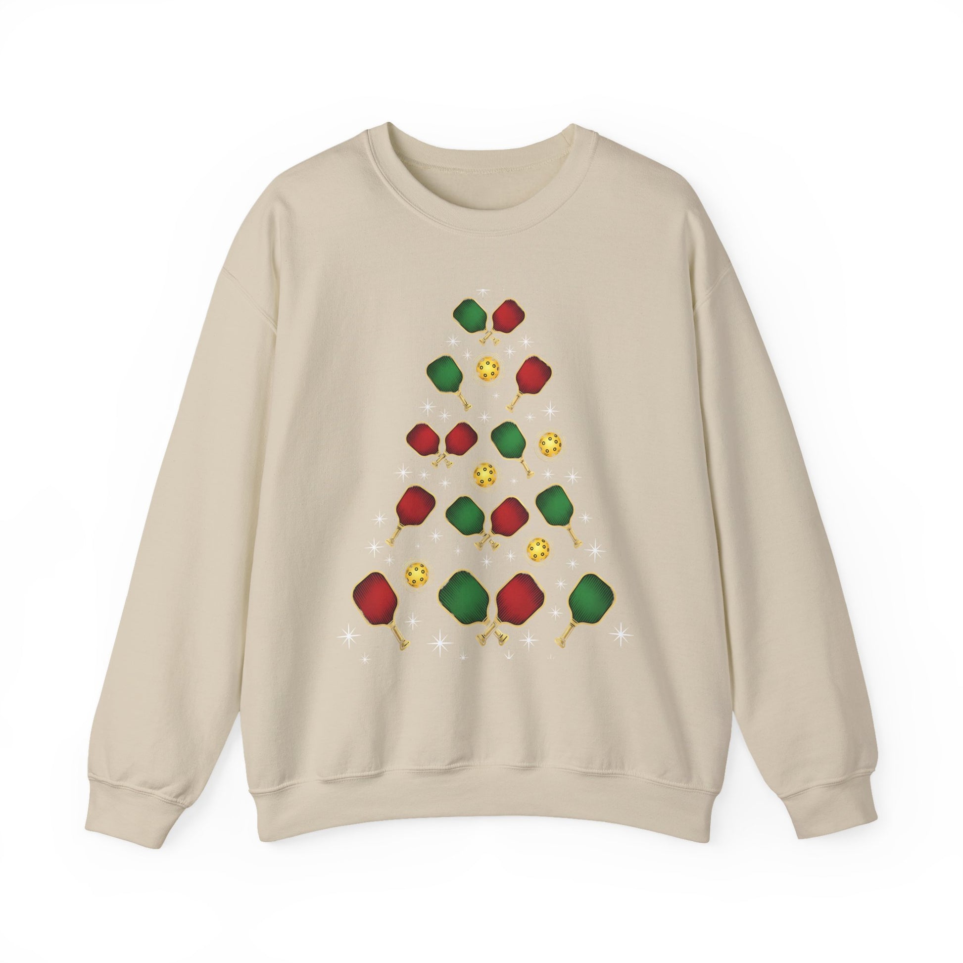 Courtside Christmas Paddle Tree Crewneck