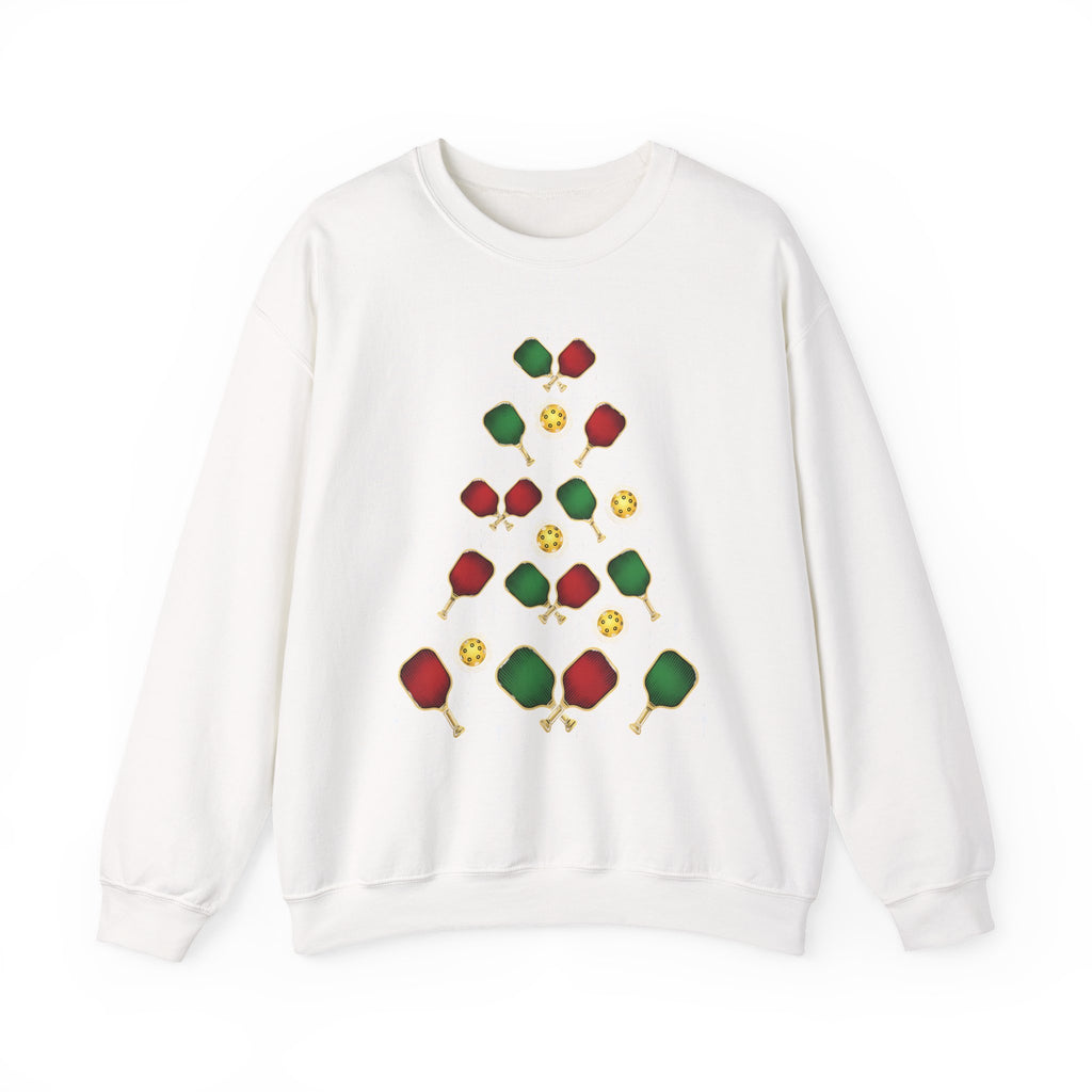 Courtside Christmas Paddle Tree Crewneck