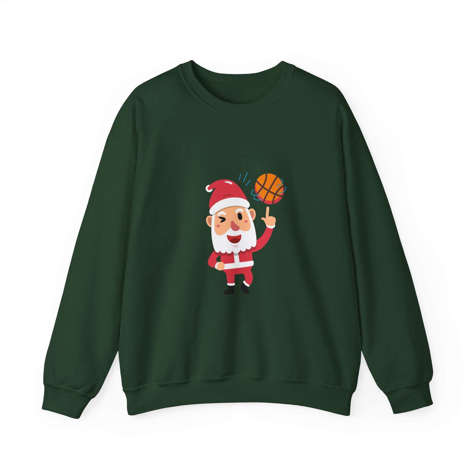 Cute Santa Basketball Sweatshirt
