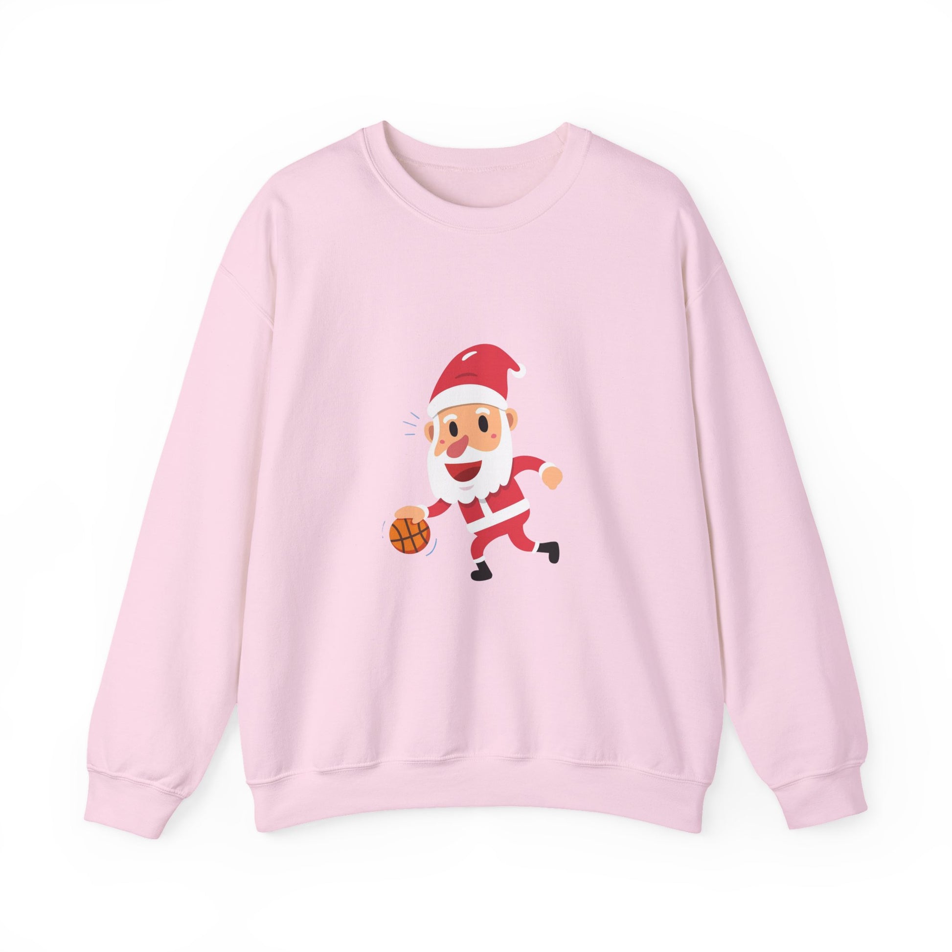 Forest Green Dribbling Santa Christmas Sweatshirt