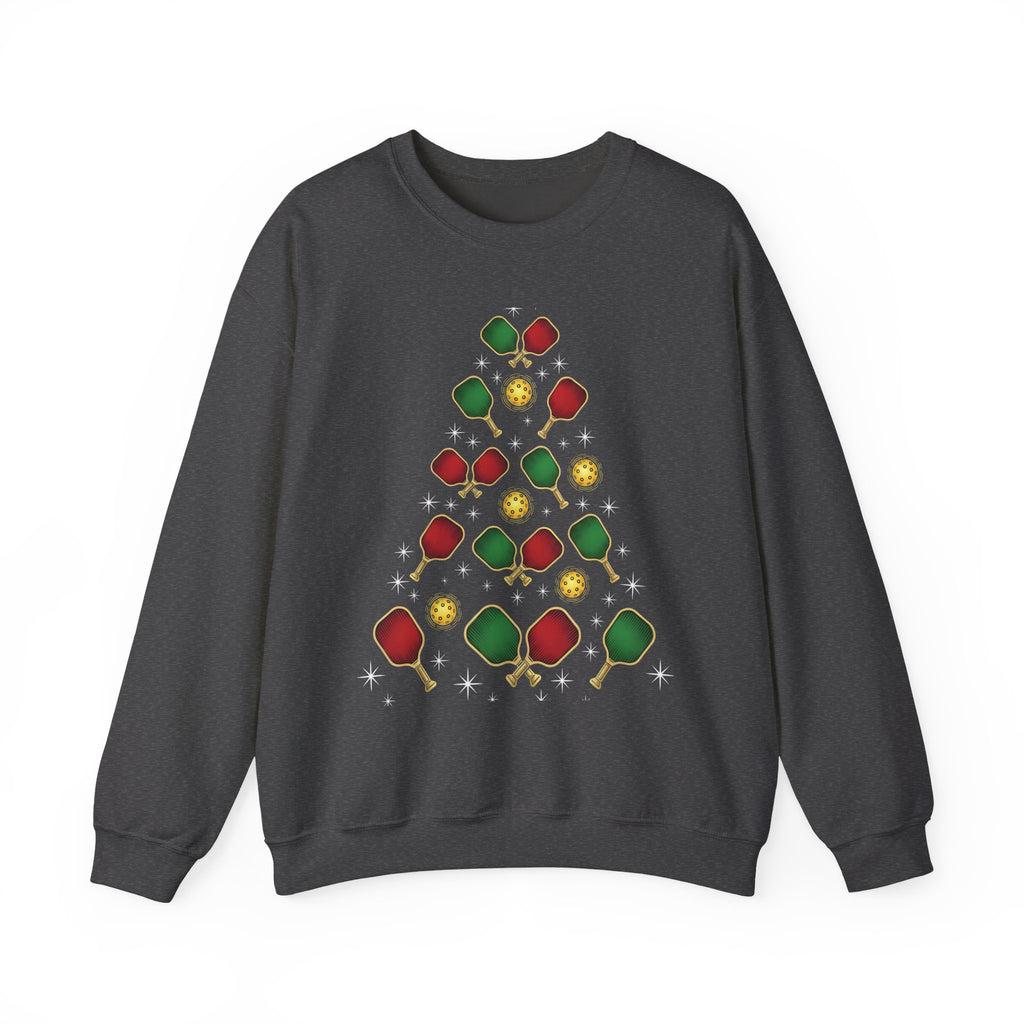 Courtside Christmas Paddle Tree Crewneck