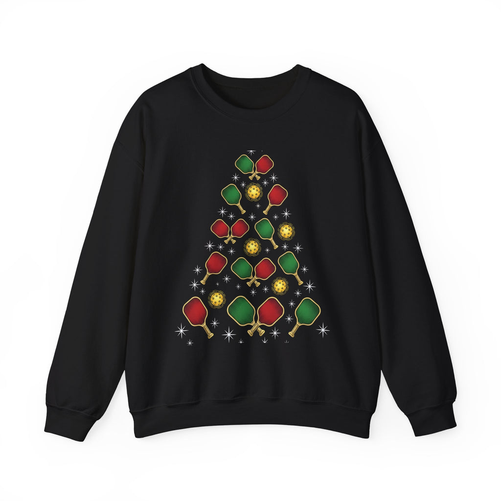 Courtside Christmas Paddle Tree Crewneck