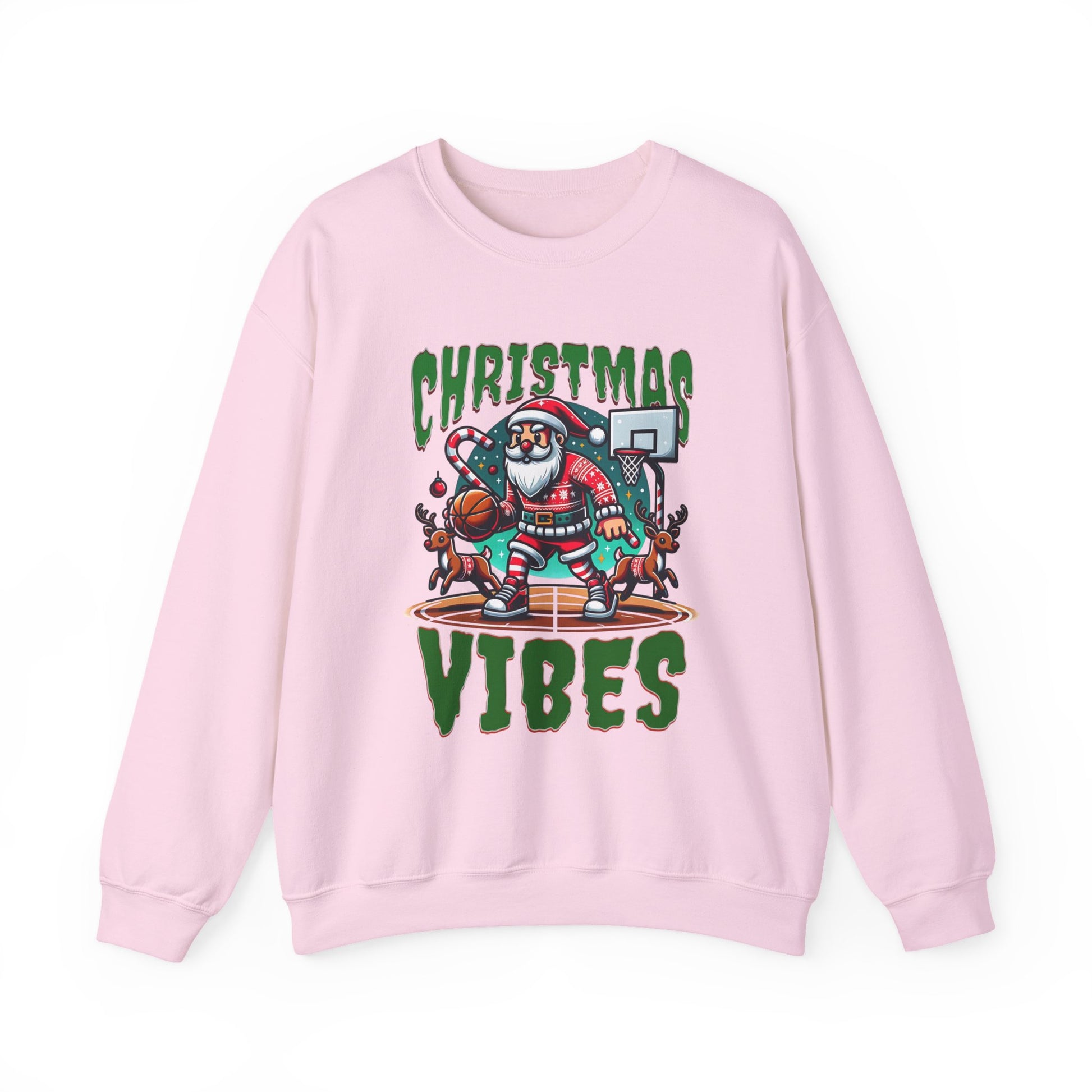 Christmas Vibes Basketball Sweatshirt