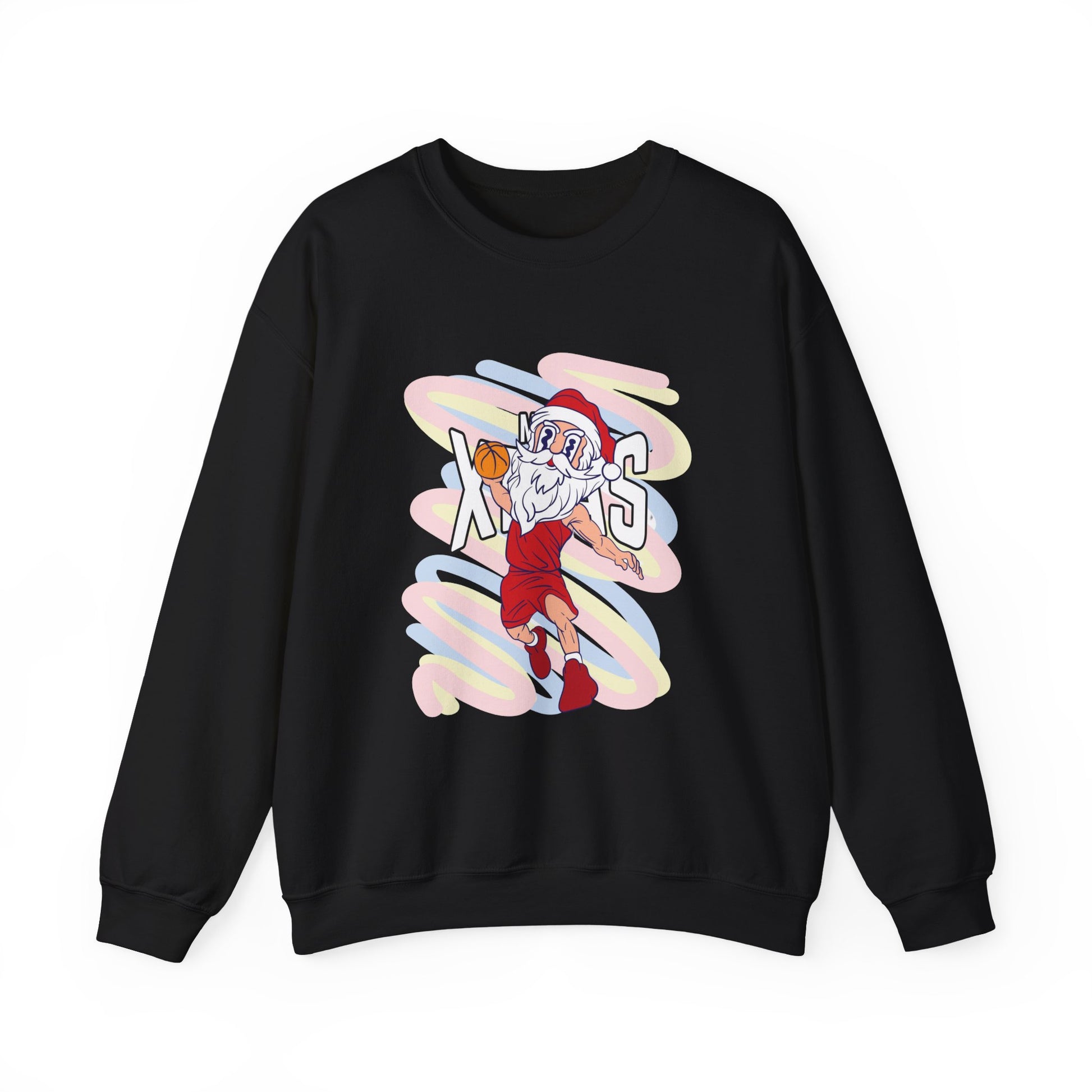 Santa Basketball Street Style Sweatshirt