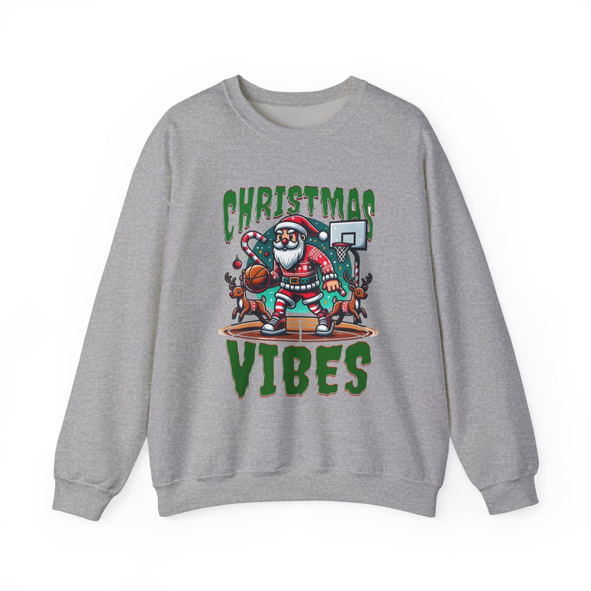 Christmas Vibes Basketball Sweatshirt