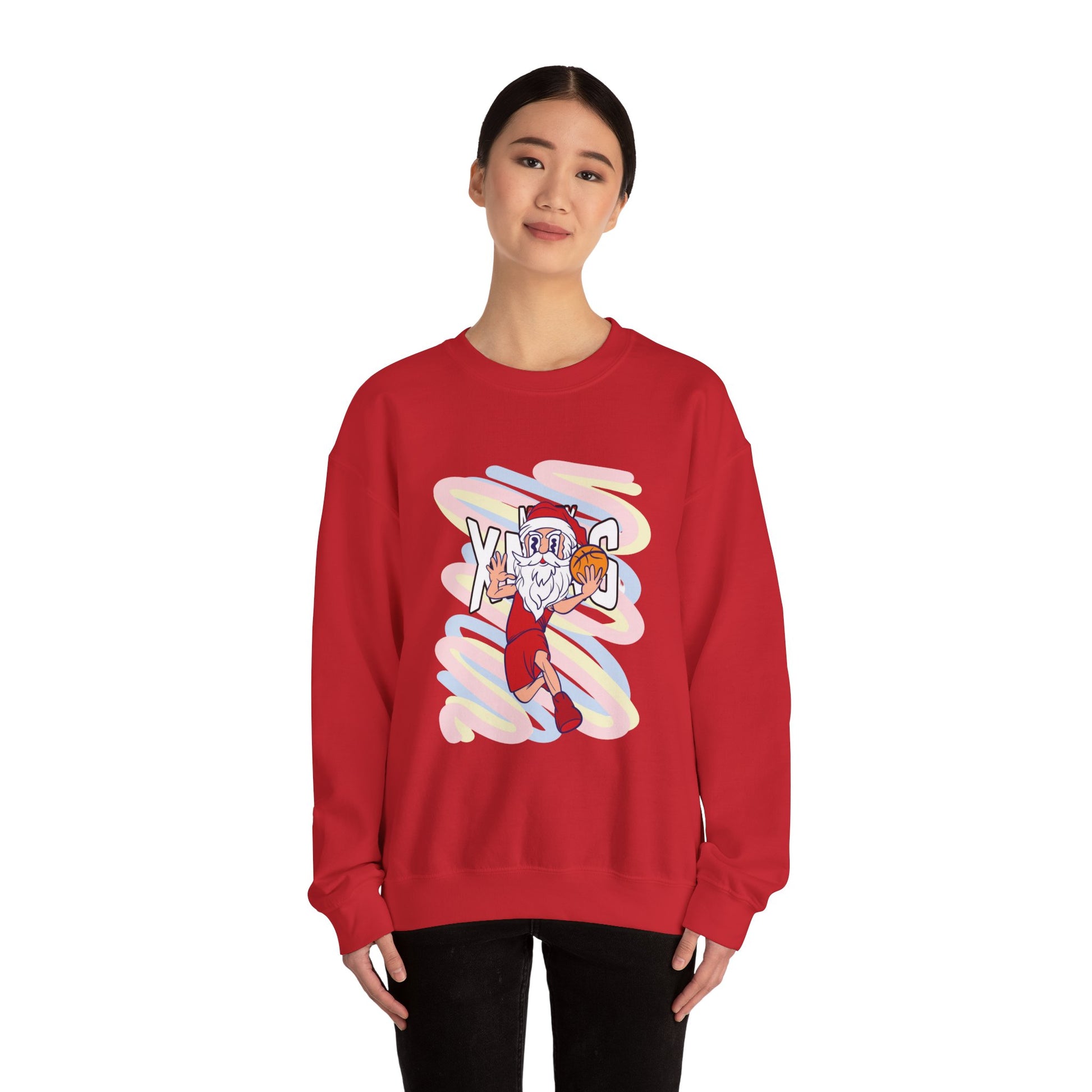 Streetwear Basketball Christmas Sweatshirt