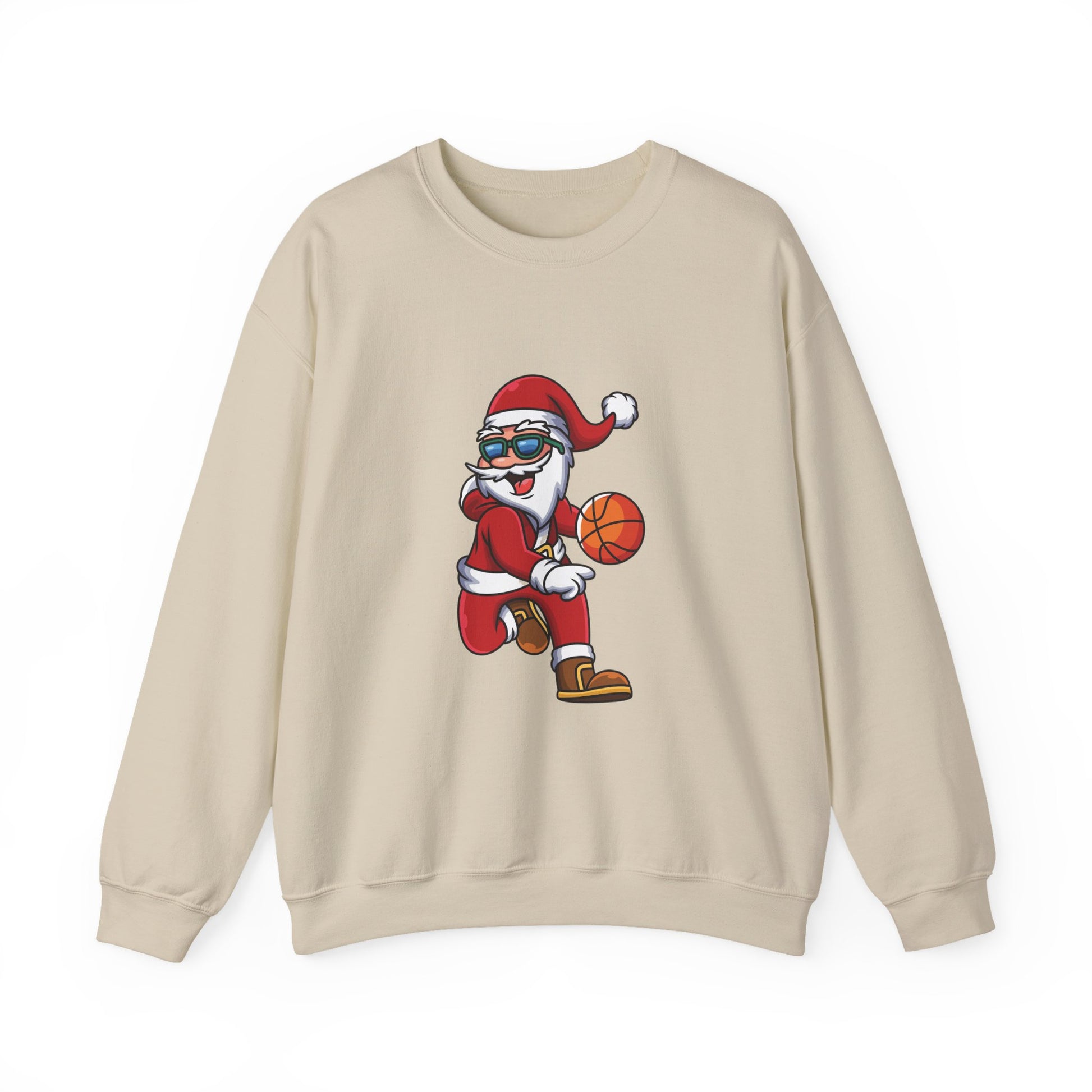 Cool Santa Basketball Sweatshirt