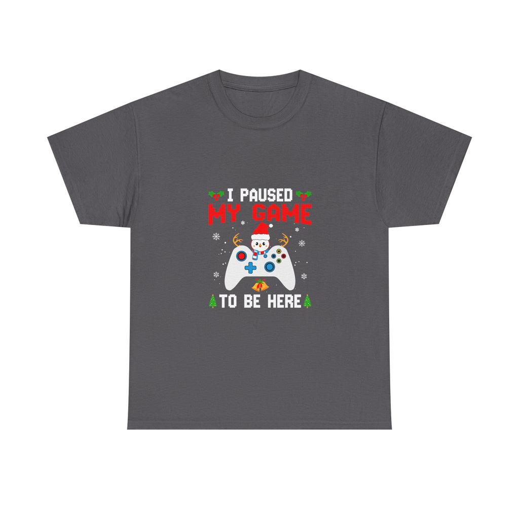 Gaming Holiday Tee - Unisex Cotton Shirt, Perfect for Sports Lovers, Christmas Gifts, Winter Parties, Game Days, Ice Game Enthusiasts