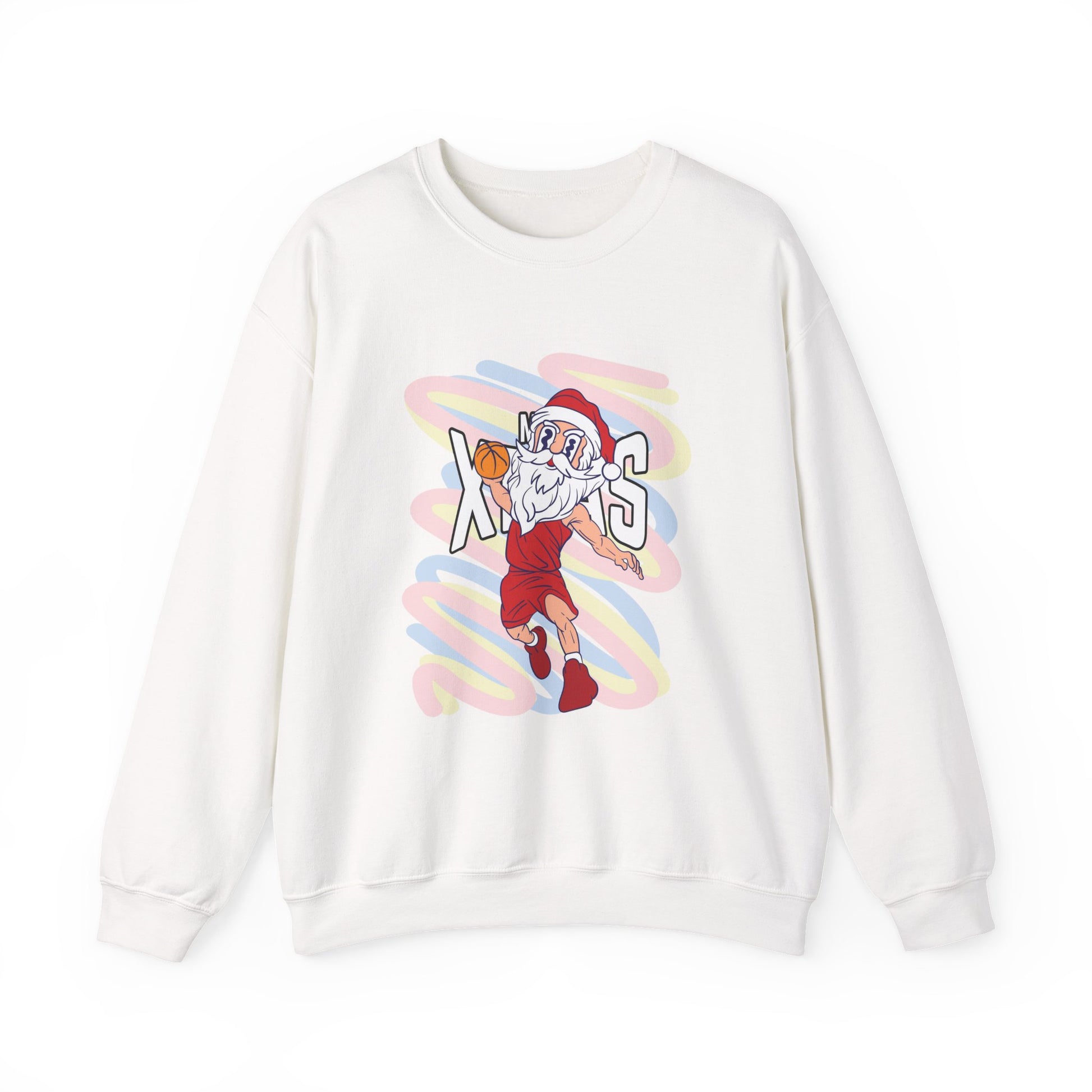 Santa Basketball Street Style Sweatshirt
