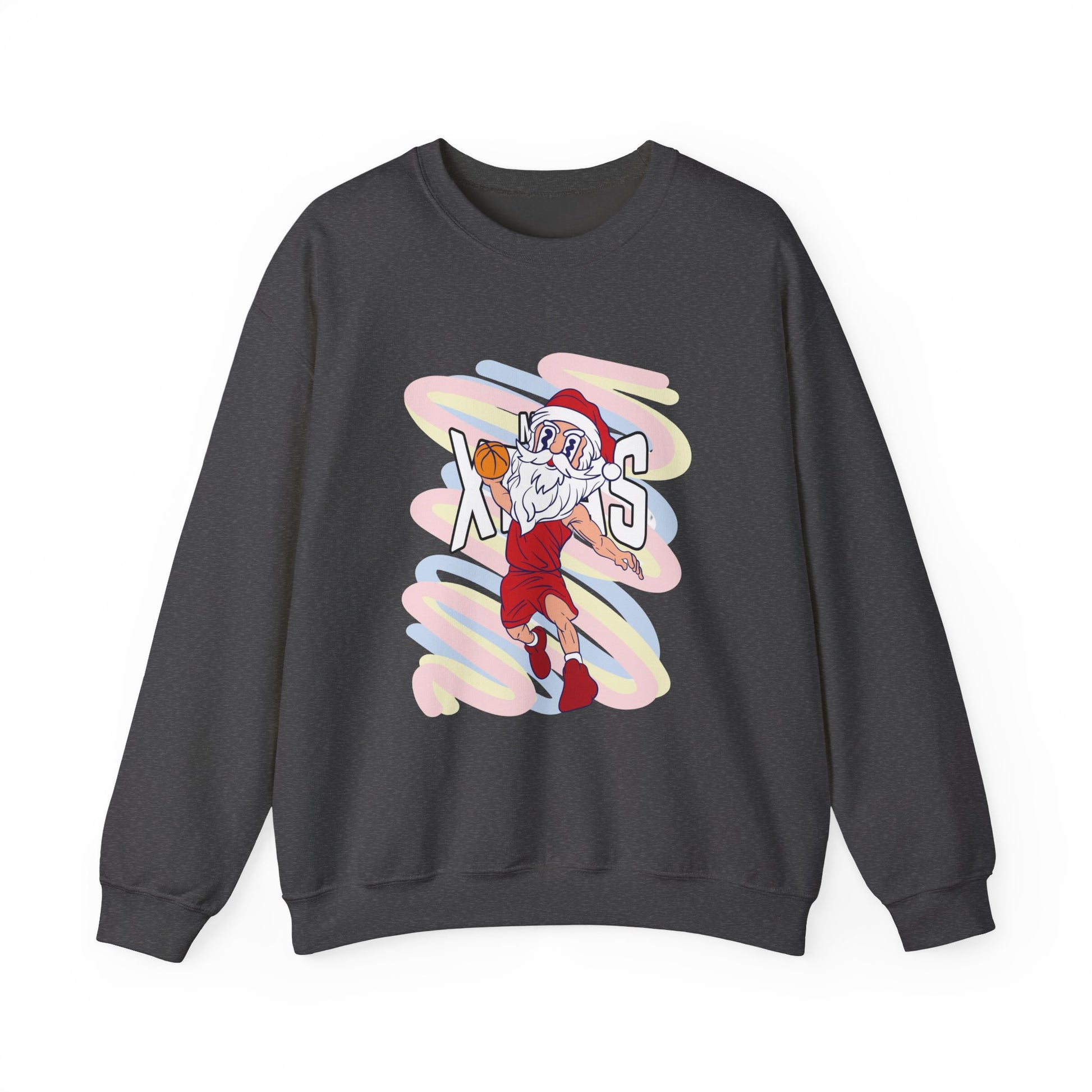 Santa Basketball Street Style Sweatshirt