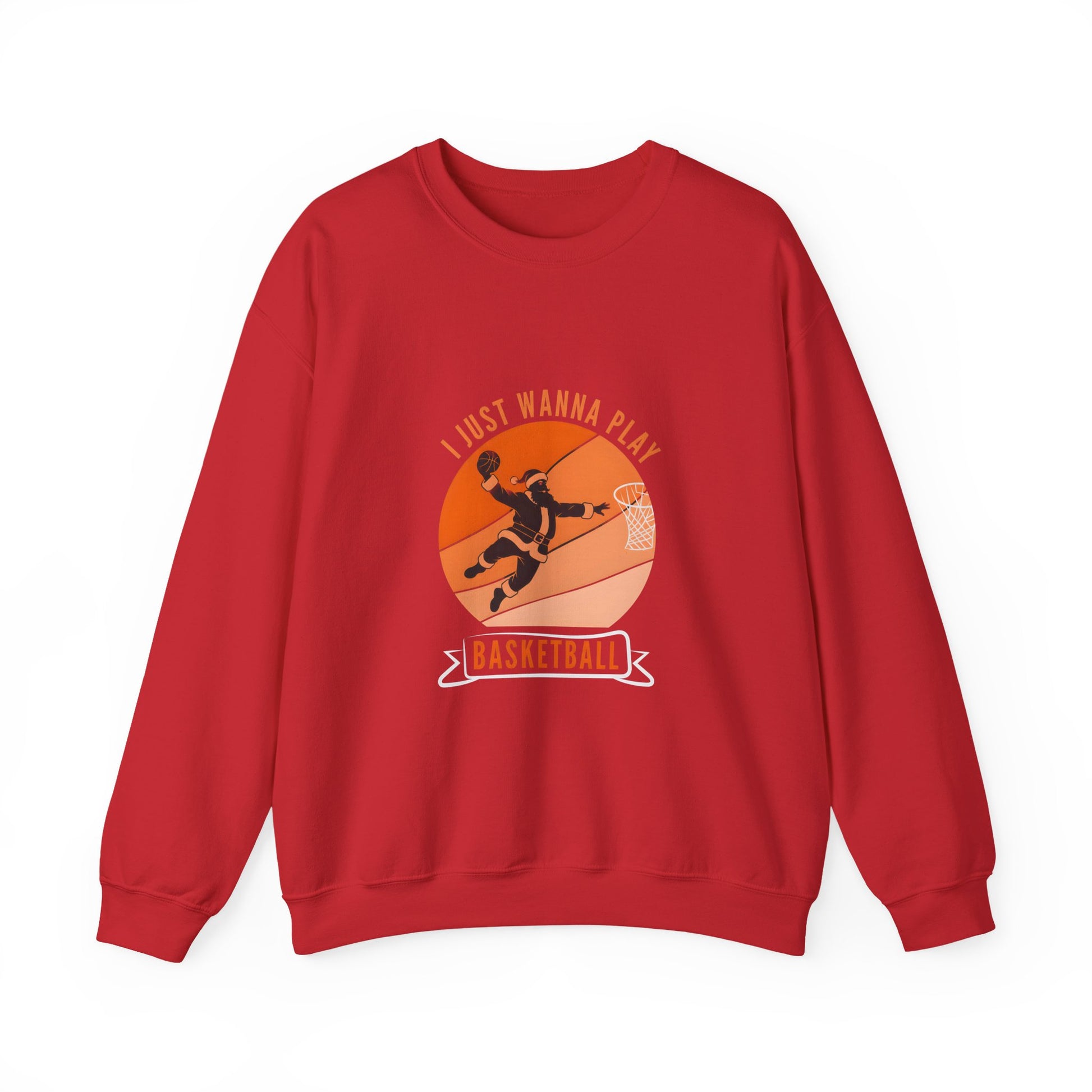 I Just Wanna Play Basketball Crewneck Sweatshirt