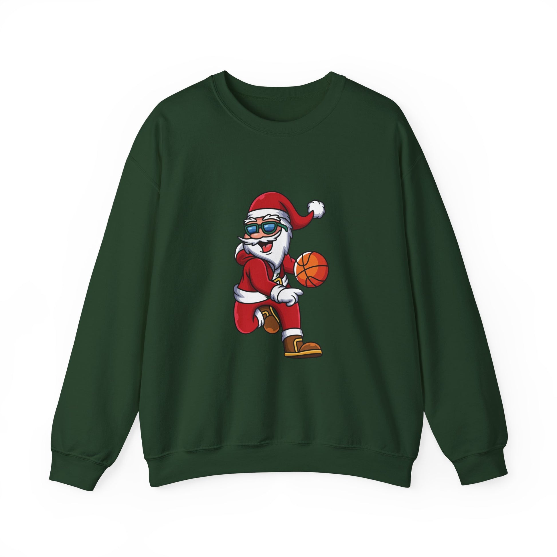 Cool Santa Basketball Sweatshirt