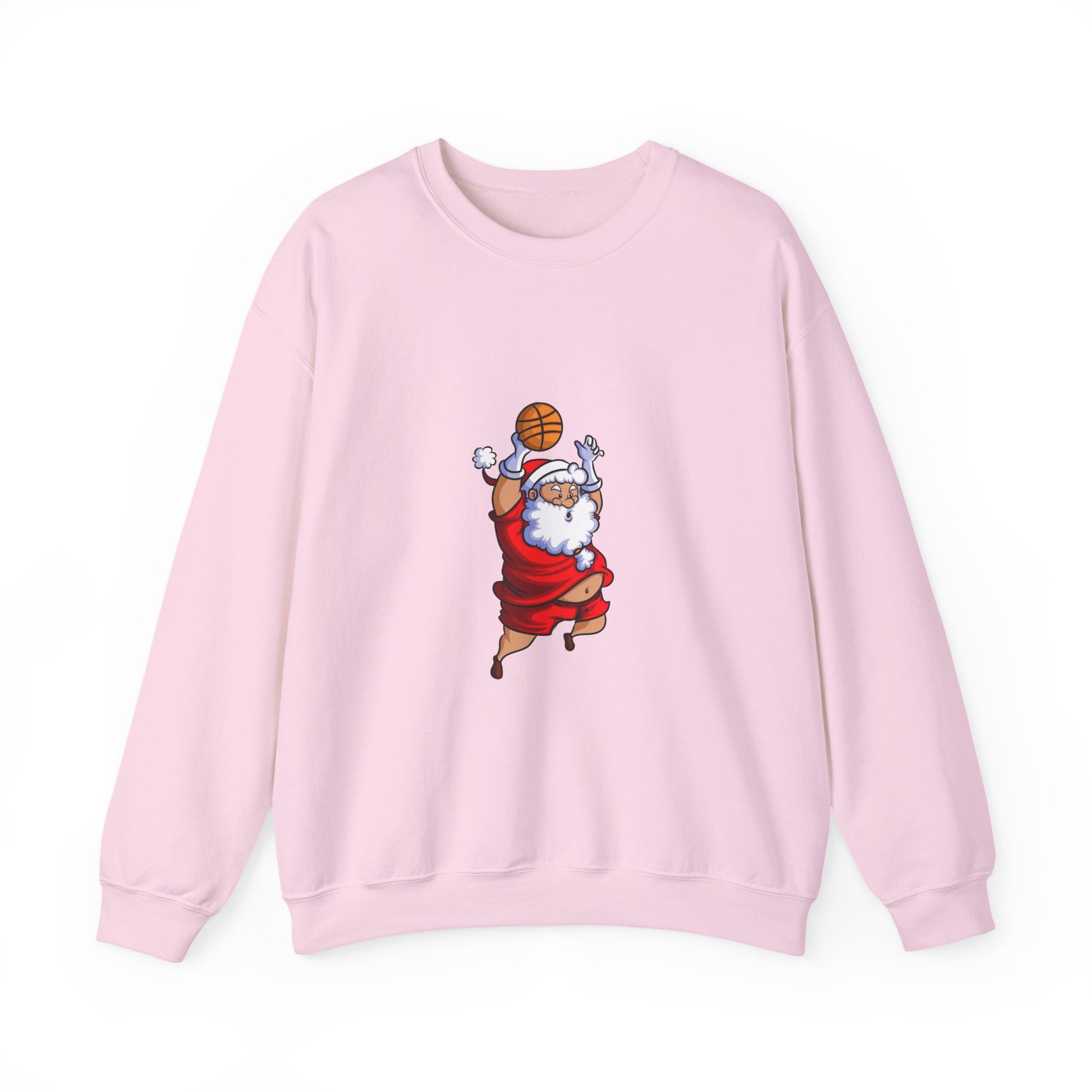 Forest Green Dunking Santa Christmas Sweatshirt