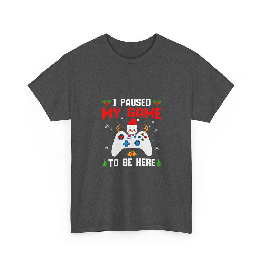 Gaming Holiday Tee - Unisex Cotton Shirt, Perfect for Sports Lovers, Christmas Gifts, Winter Parties, Game Days, Ice Game Enthusiasts