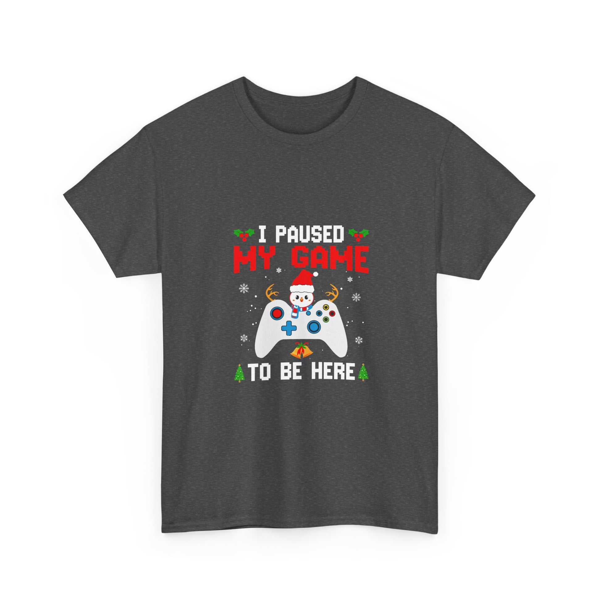 Gaming Holiday Tee - Unisex Cotton Shirt, Perfect for Sports Lovers, Christmas Gifts, Winter Parties, Game Days, Ice Game Enthusiasts