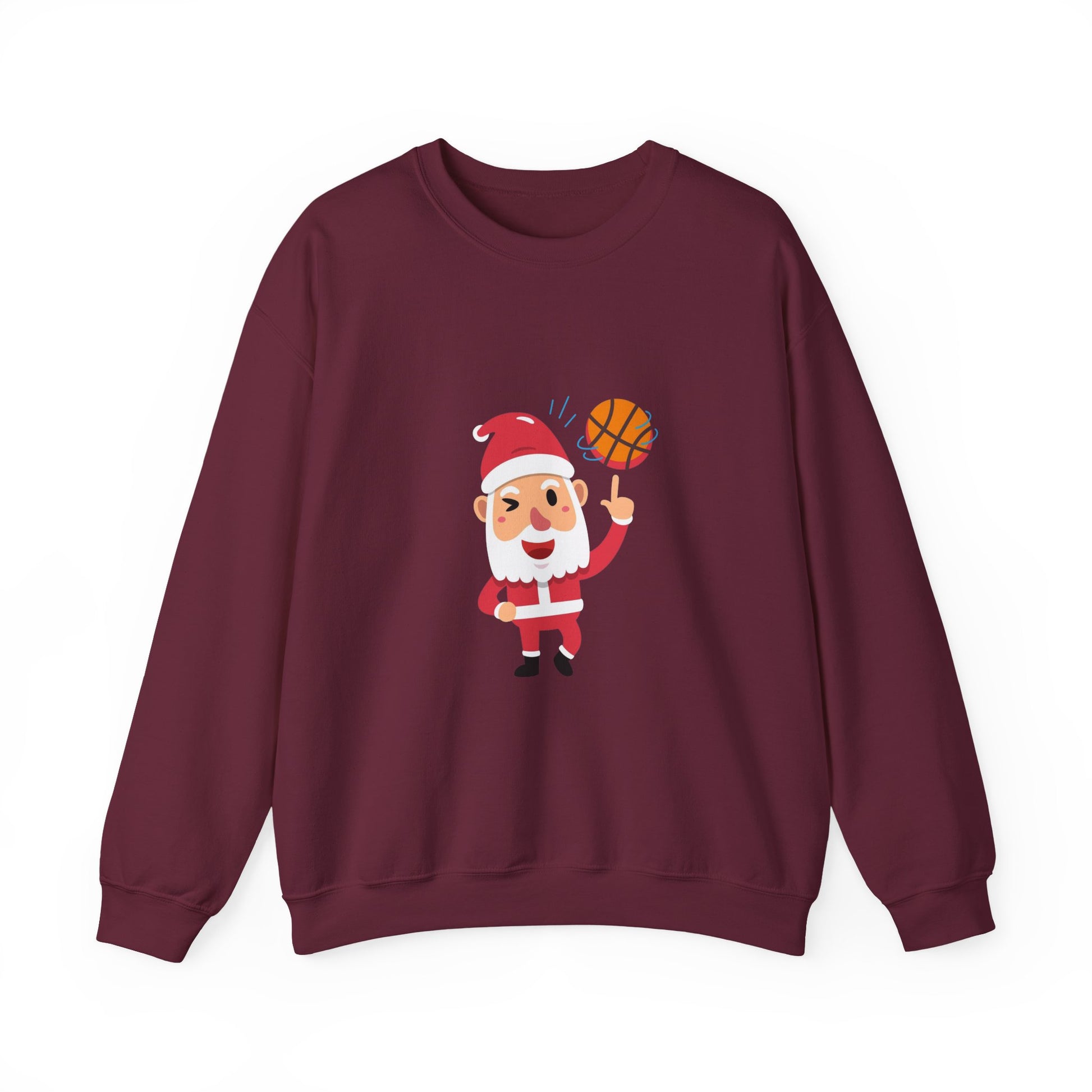 Cute Santa Basketball Sweatshirt