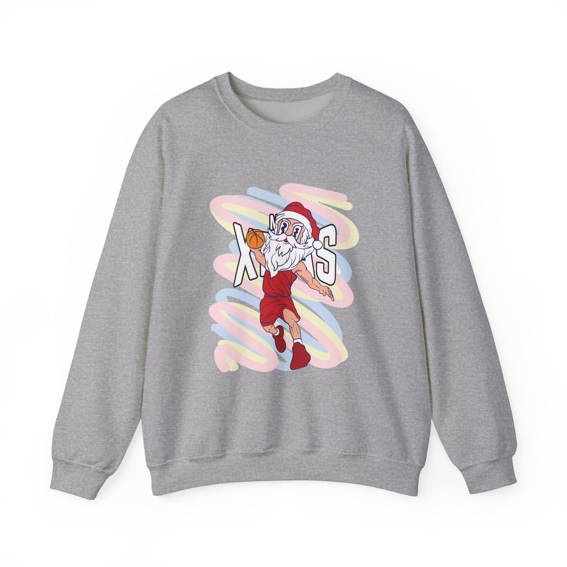 Santa Basketball Street Style Sweatshirt