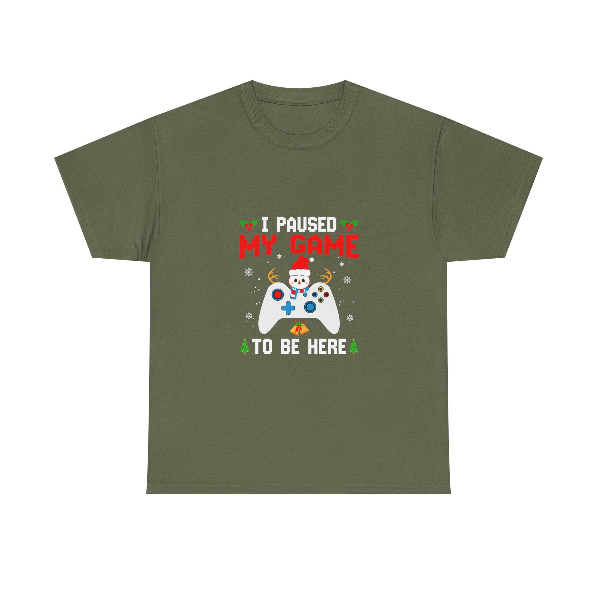 Gaming Holiday Tee - Unisex Cotton Shirt, Perfect for Sports Lovers, Christmas Gifts, Winter Parties, Game Days, Ice Game Enthusiasts