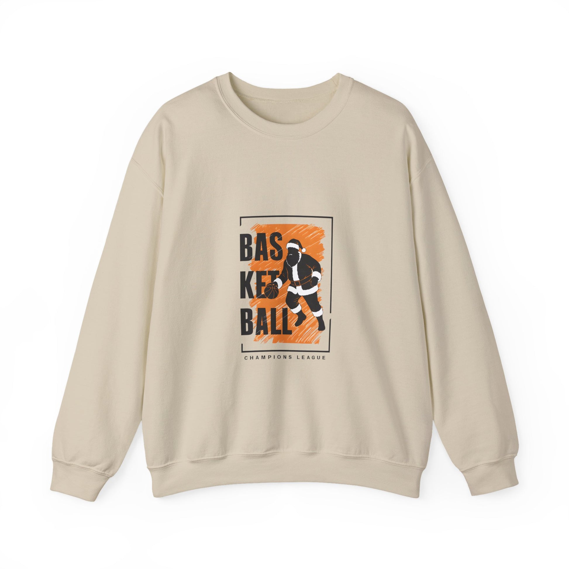 Modern Basketball Player Graphic Crewneck