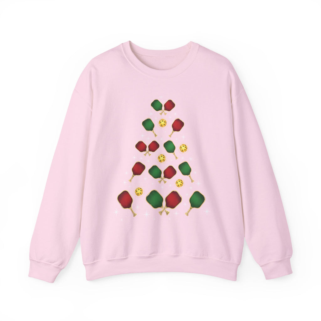 Courtside Christmas Paddle Tree Crewneck