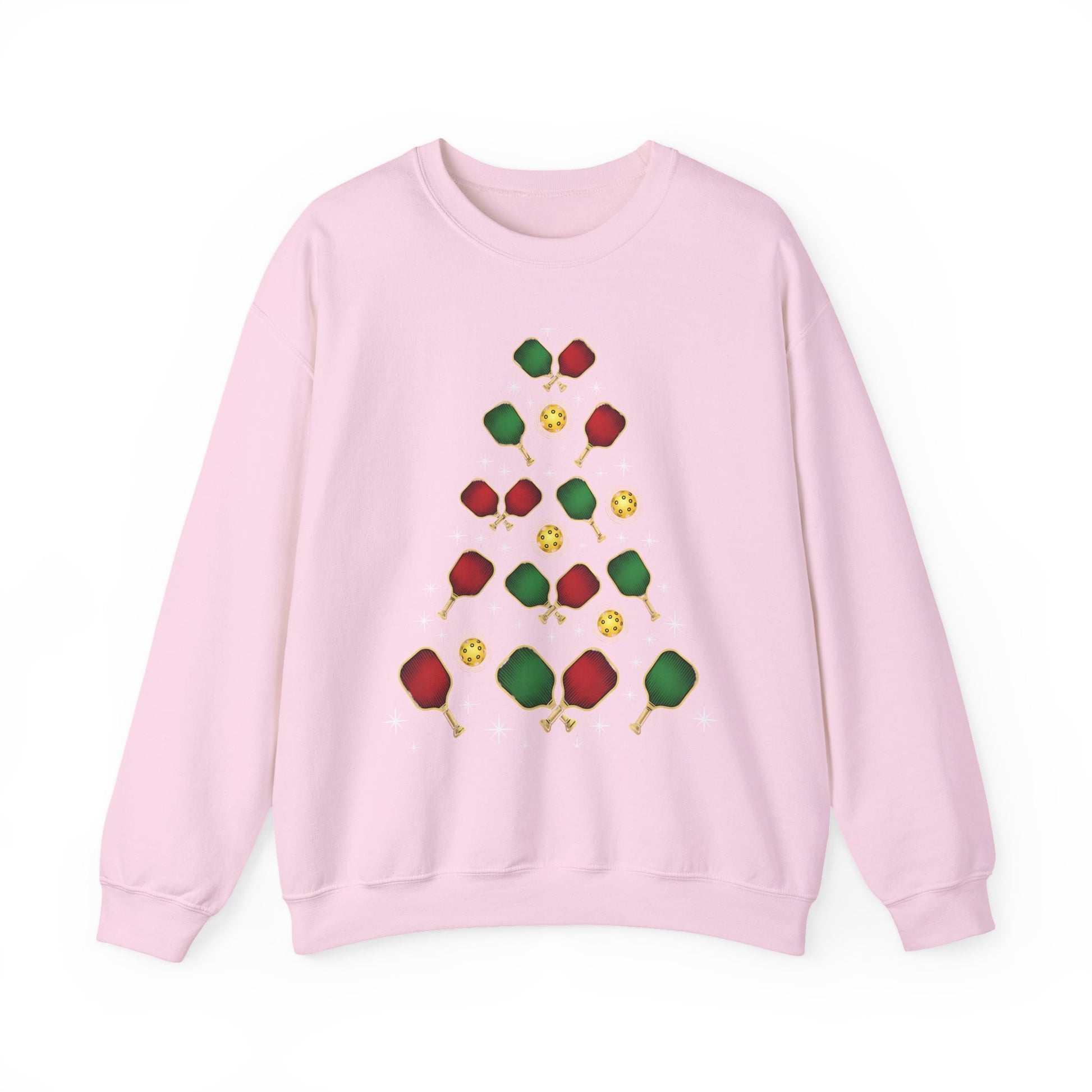 Courtside Christmas Paddle Tree Crewneck