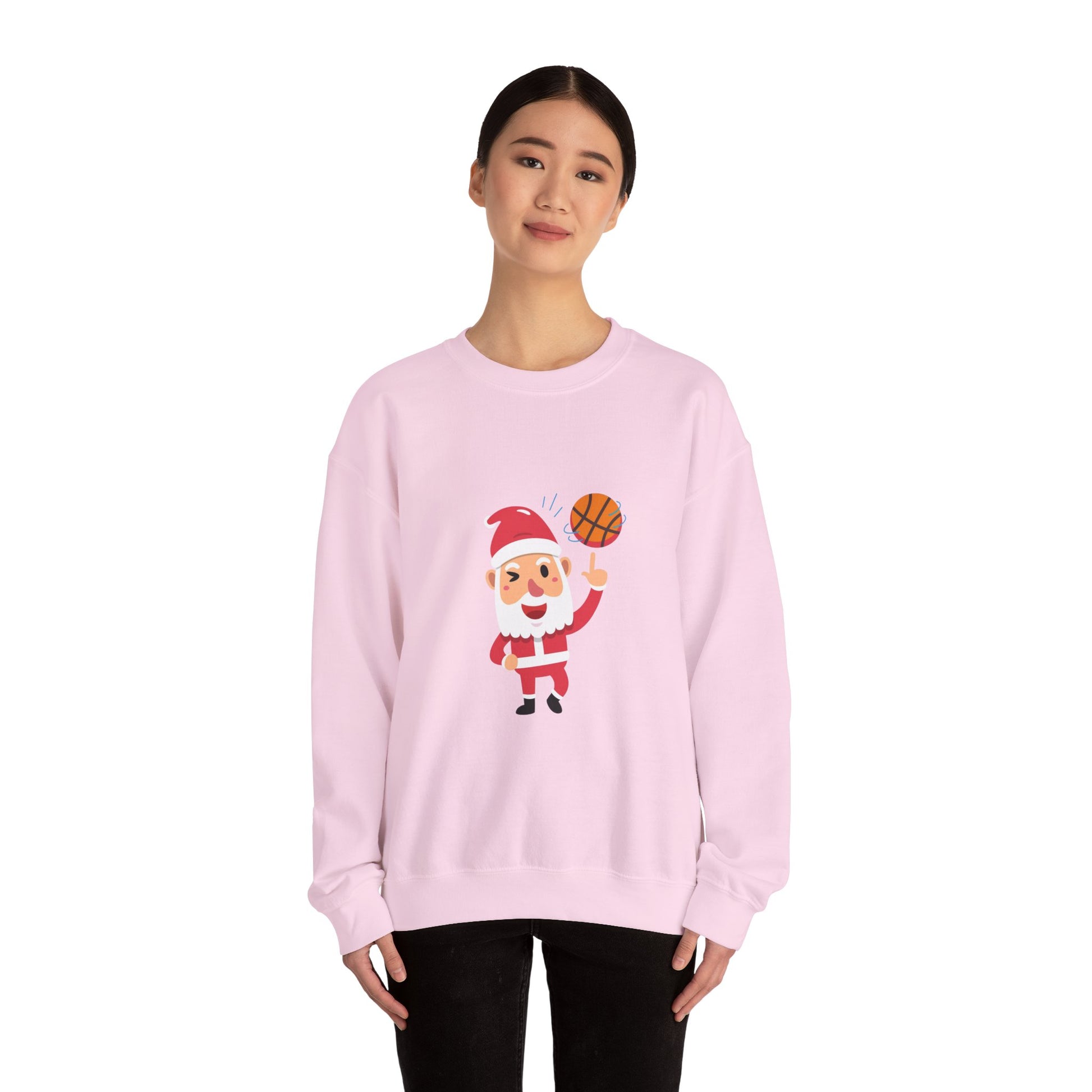 Cute Santa Basketball Sweatshirt
