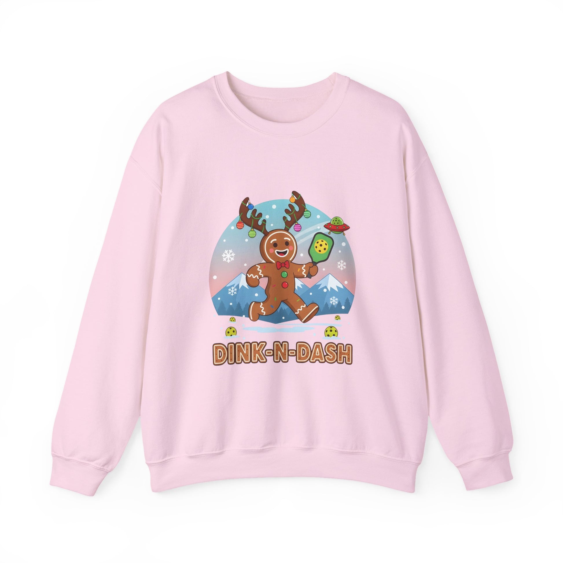 Dink-N-Dash Festive Pickleball Crewneck