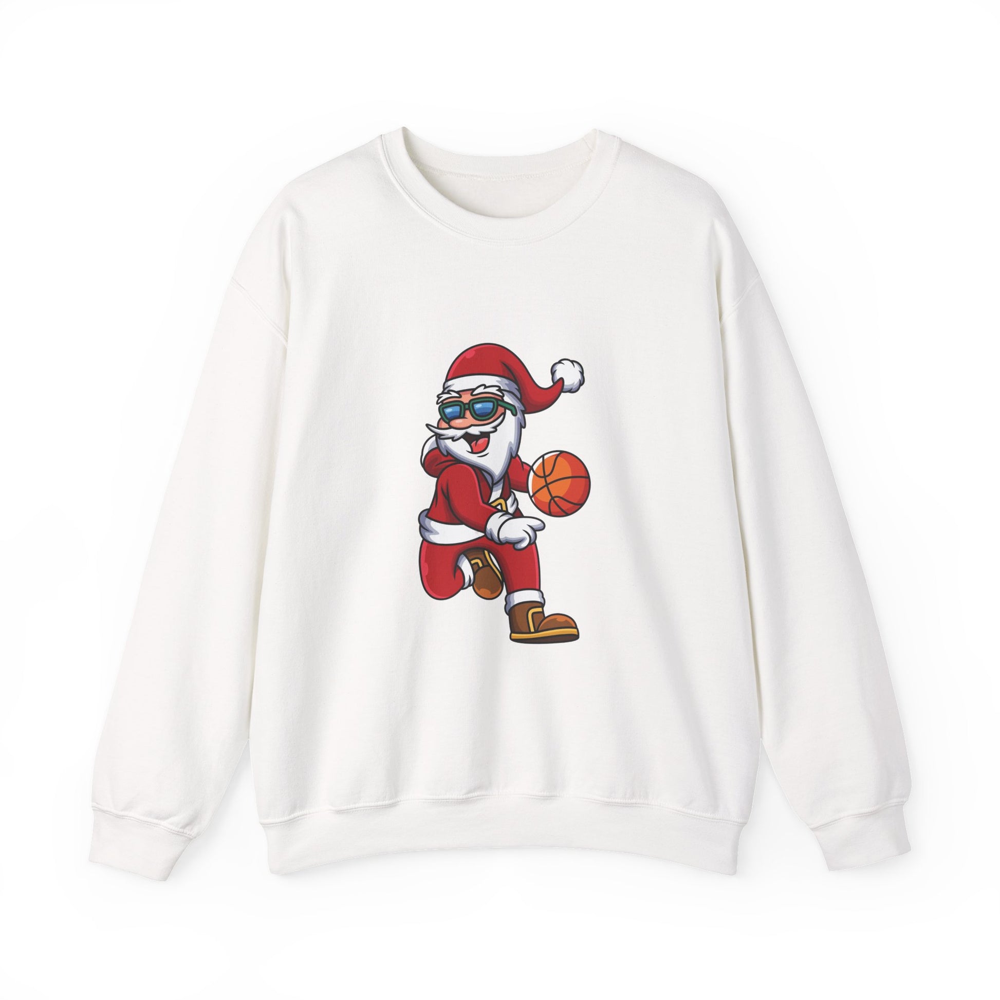Cool Santa Basketball Sweatshirt