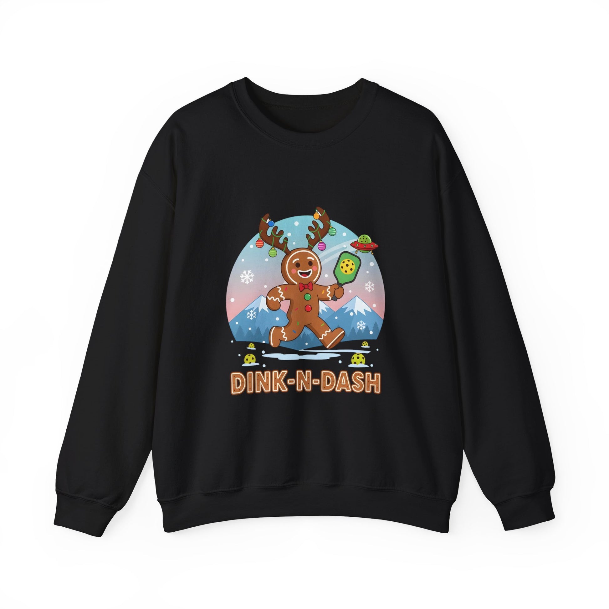 Dink-N-Dash Festive Pickleball Crewneck