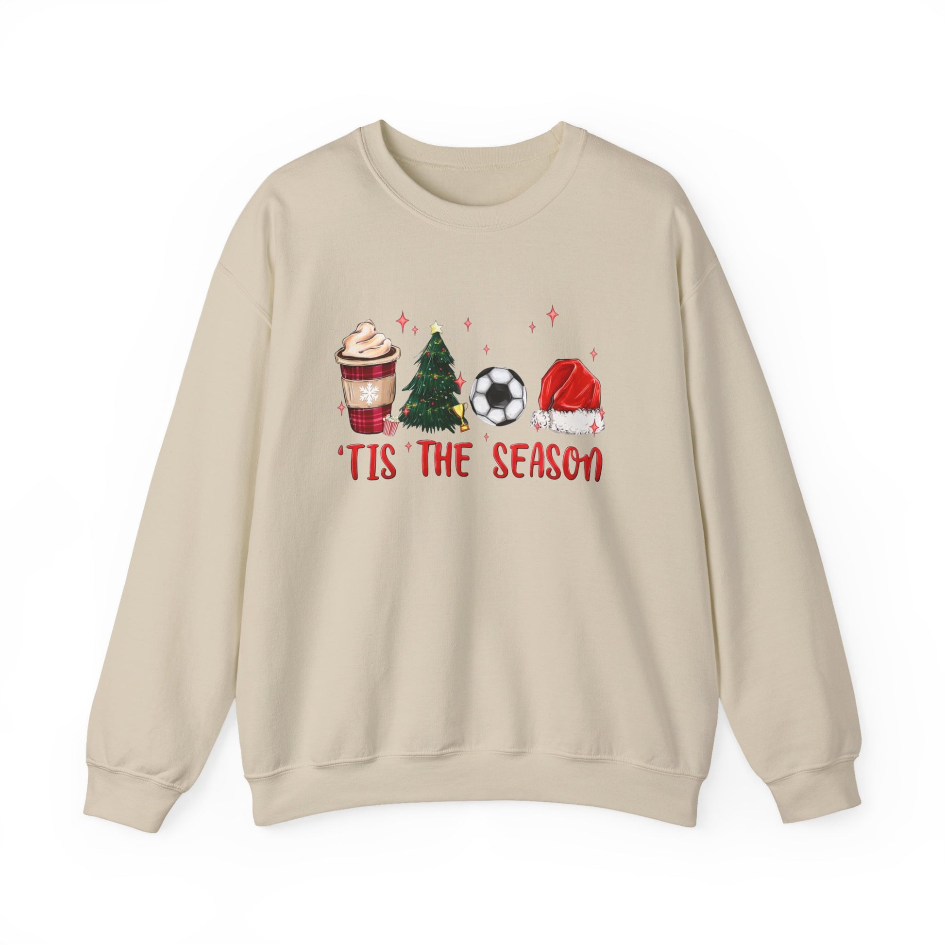 Premium Neutral Holiday Icons Crewneck
